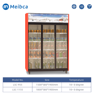 Drink Beverage Display Fridge With Front Glass Door