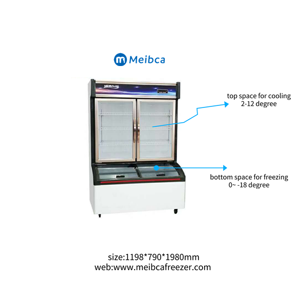 Combined Supermarket Cabinet Showcase
