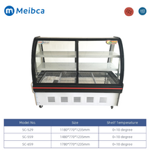 Deli Food Display Cooler Showcase with Glass Door