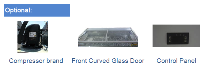 Supermarket Meat display Butchery Chiller Showcase For Sale