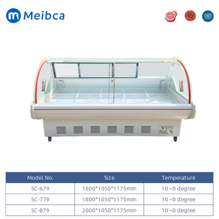 Commercial Meat Shop Refrigeration Equipment Refrigerator Fridge For Meat Shop 