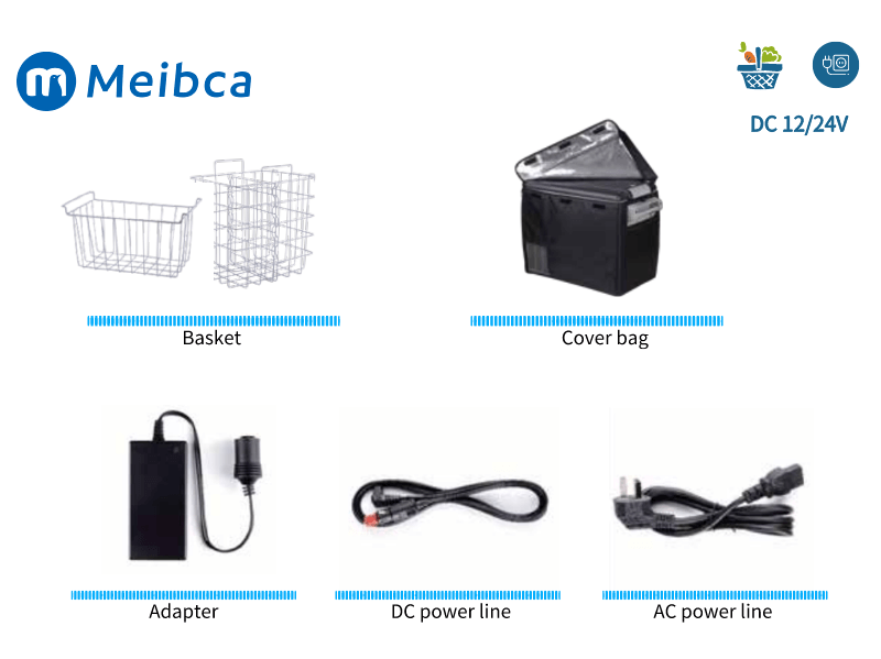 2021 New Model 12V Or 24V Car Cooler Fridge And Freezer Camping With Fashion Appearance 