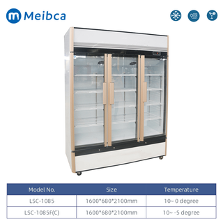 Front Glass Door Beverage Merchandiser Refrigerator 