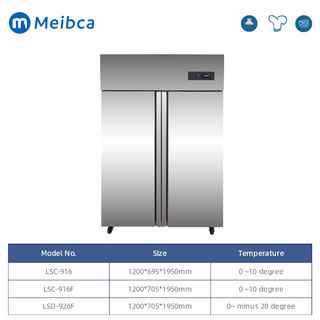 Commercial Hotel Air forced Upright Freezer