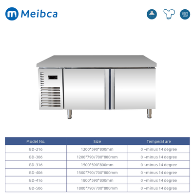 Commercial Undercounter Freezer For Kitchen And Bars