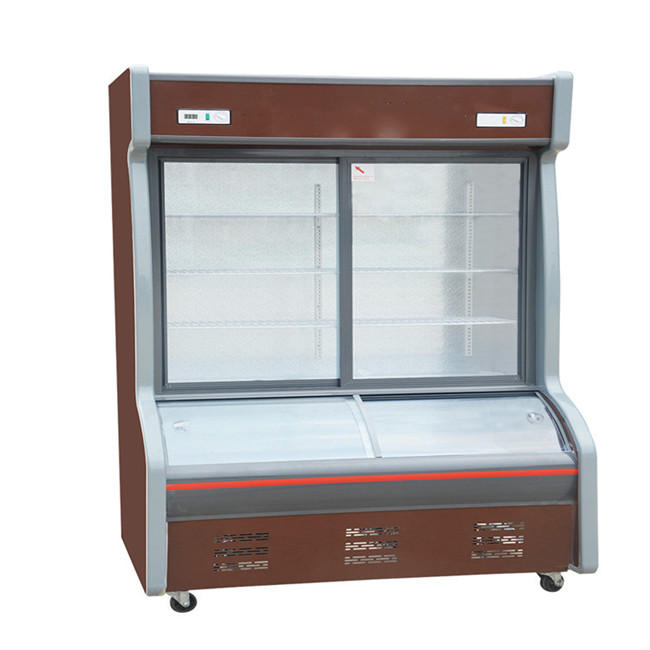 Energy Saving Restaurant Use Display Fruit Vegetable Cooler from China
