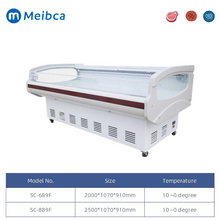 Commercial Supermarket Fan Cooling Meat Display Case