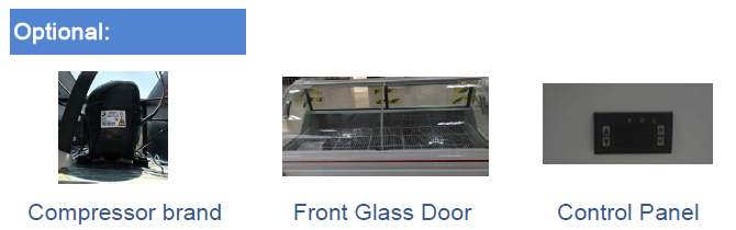 Meat Butcher Chicken Displays Case Showcase