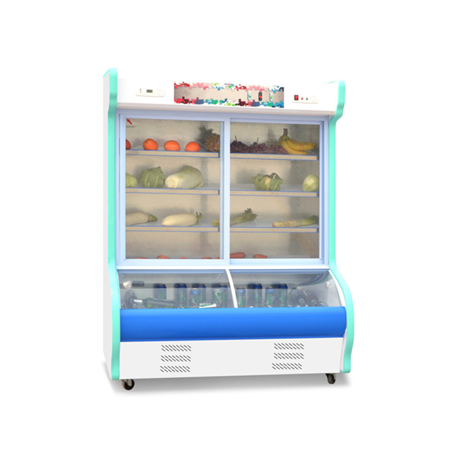 Vegetable Display Storage Cooler Commercial For Sale