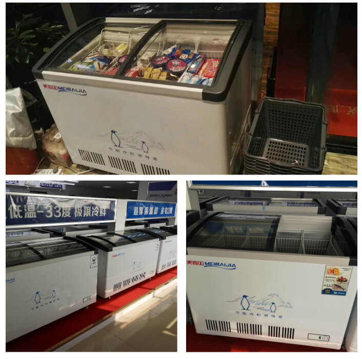 Commercial Ches Deep Freezer With Lock For Apartment